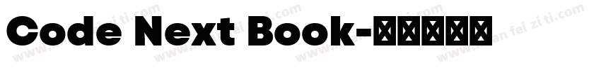 Code Next Book字体转换